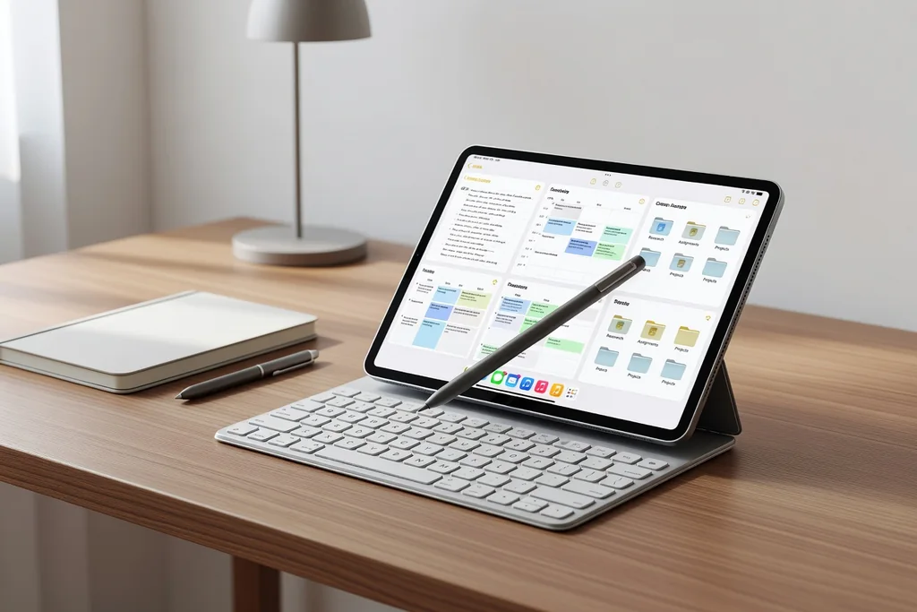 iPad para estudiar: apps y flujo de trabajo