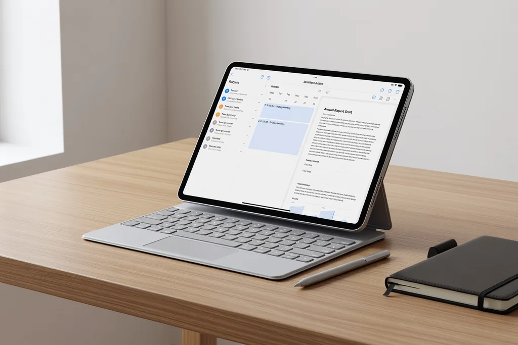 iPad para trabajar: correo, reuniones y documentos