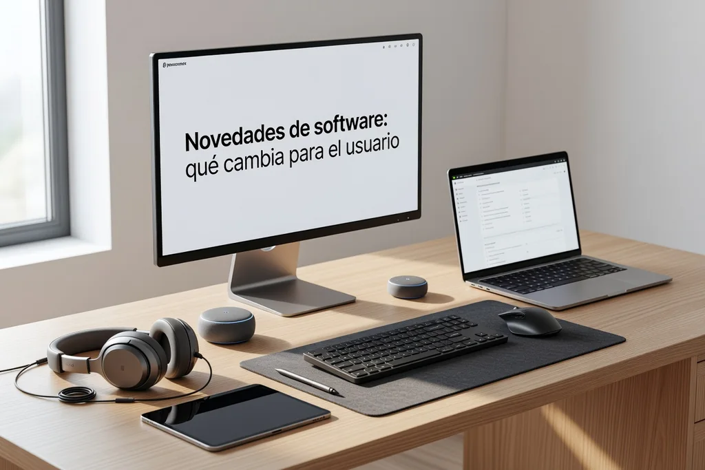 Novedades de software: qué cambia para el usuario